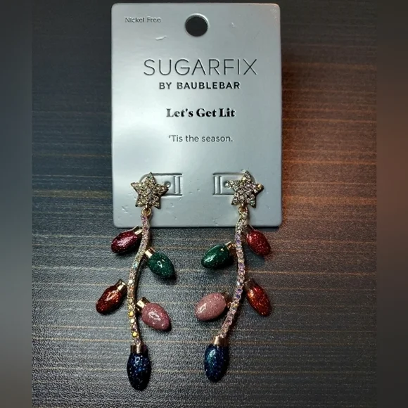 Sugarfix by baublebar let's get lit light bulb earrings discontinued - Picture 4 of 4
